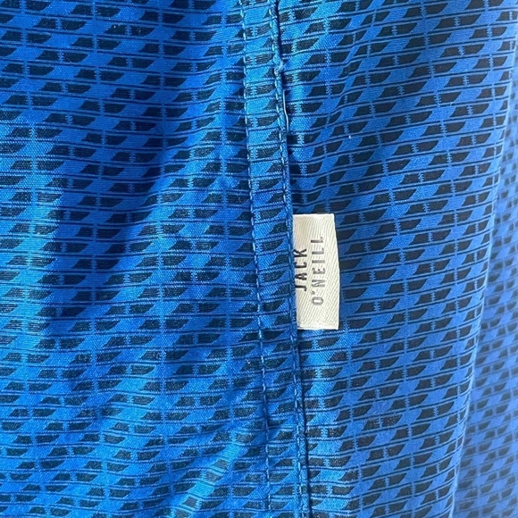 JACK O'NEILL Men's Button Down Standard Fit Short Sleeve Shirt - Picture 6 of 6